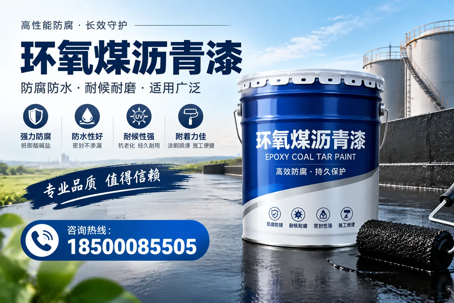 环氧煤沥青漆与油漆的区别,泰安消费者最关心的问题